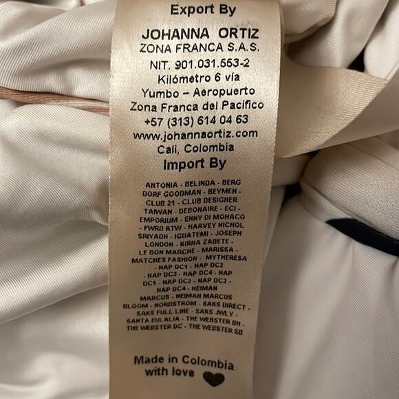 Johanna Ortiz South Sea Diver Onepiece Swimsuit Size Large New Retails $375 - Picture 4 of 5